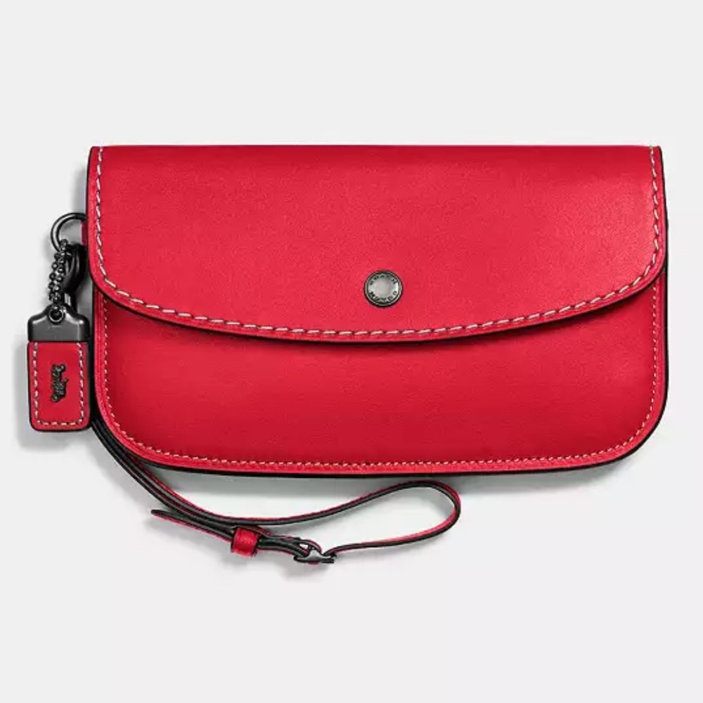 EUC Coach 1941 Glovetanned Leather Wristlet